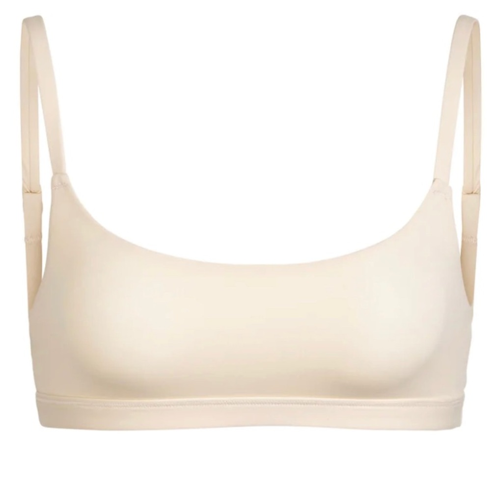 SKIMS FITS EVERYBODY SCOOP BRALETTE (SAND) (SMALL) (BNWT)